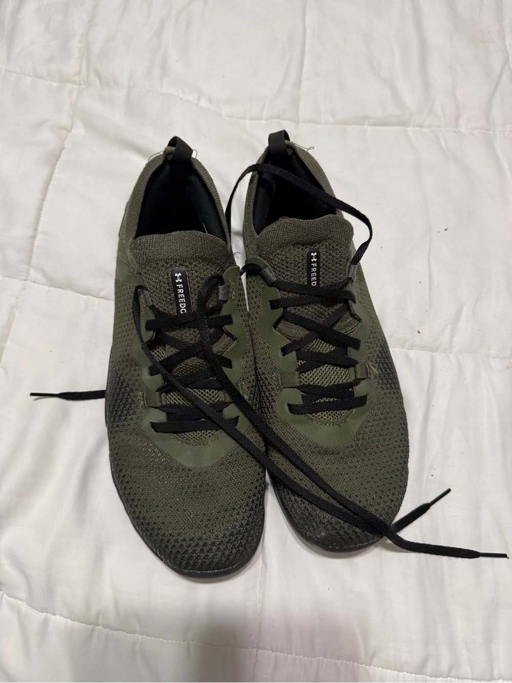 Under Armour Tribase Men’s Athletic Knit Sneaker - Olive Green
